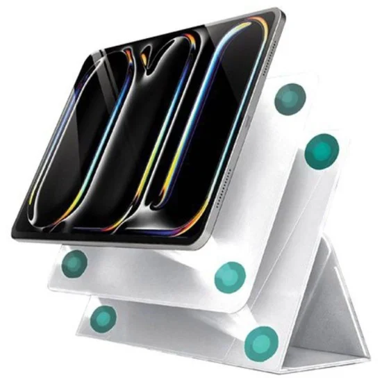 Smartix Premium Magnetic Stand Case for iPad Pro 11-inch  (M4) - Gray
